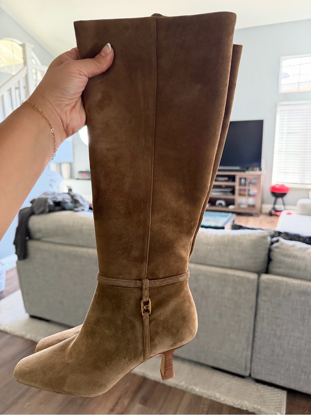 Coach Raquel suede boot